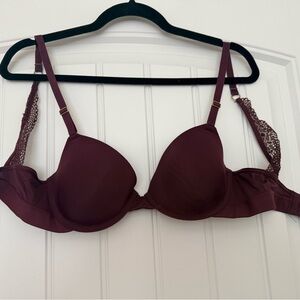 Lively T-Shirt Bra in Deep Burgundy - Women Intimates